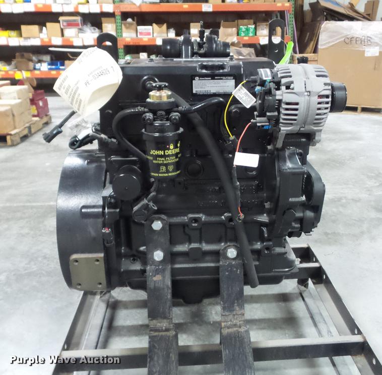 image for item CC9683 2012 John Deere 4024TF281 2.4L four cylinder turbo diesel engine