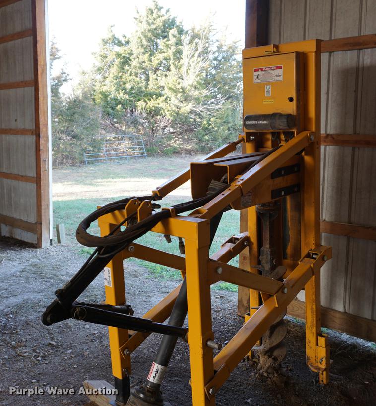 2011 Belltec Tm48 Post Hole Auger In Overbrook Ks Item Da1480 Sold Purple Wave
