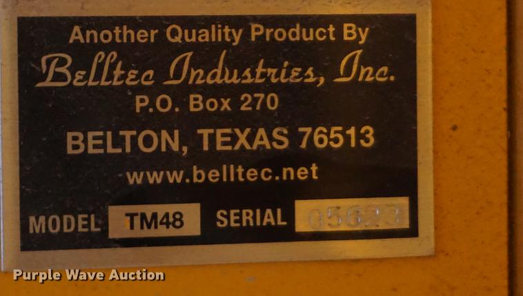 image for item DA1480 2011 Belltec TM48 post hole auger