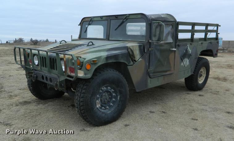 1990 Am General M998 Humvee pickup truck in Ellis, KS | Item