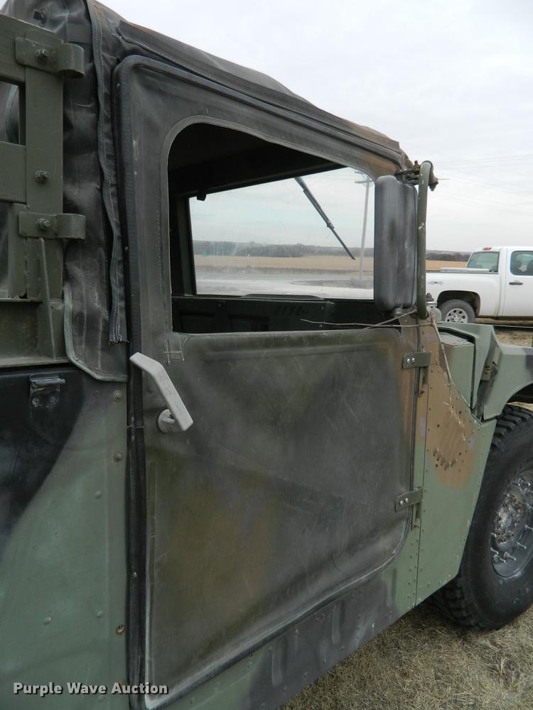 image for item DB1165 1990 Am General M998 Humvee pickup truck