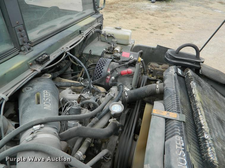 image for item DB1165 1990 Am General M998 Humvee pickup truck