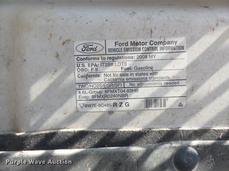 image for item DB6321 2008 Ford F150 XL SuperCrew pickup truck