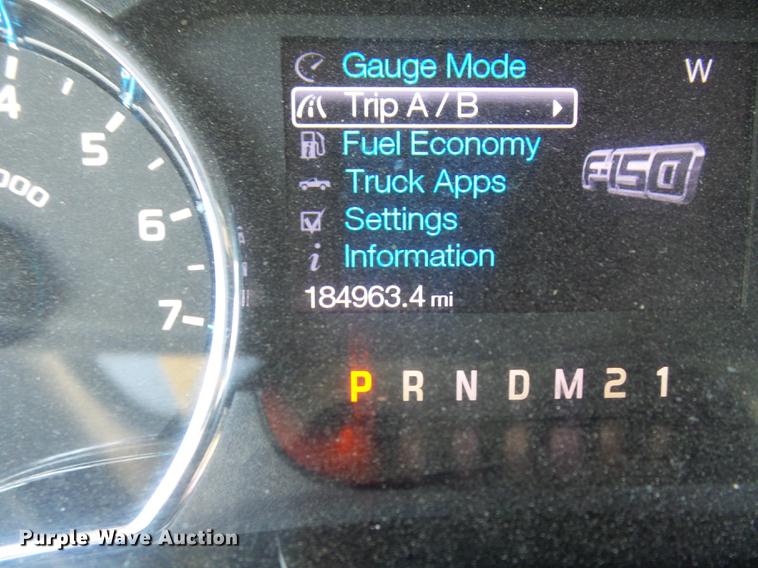 image for item DB6323 2013 Ford F150 XLT SuperCab pickup truck