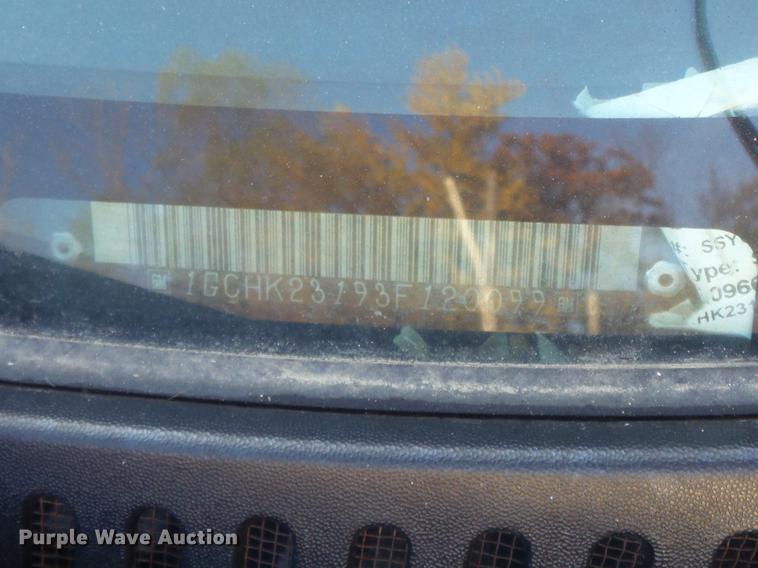 image for item DB6329 2003 Chevrolet Silverado 2500HD Crew Cab pickup truck