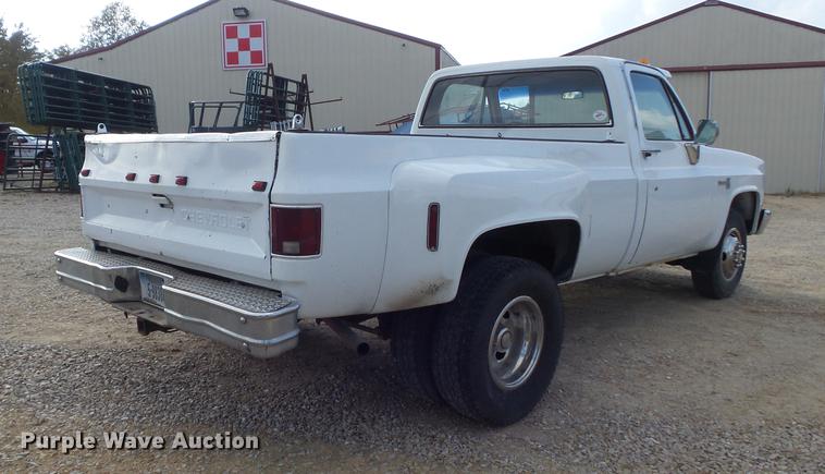 image for item DB6345 1983 Chevrolet Silverado C30 pickup truck