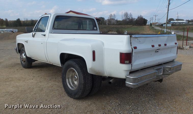 image for item DB6345 1983 Chevrolet Silverado C30 pickup truck