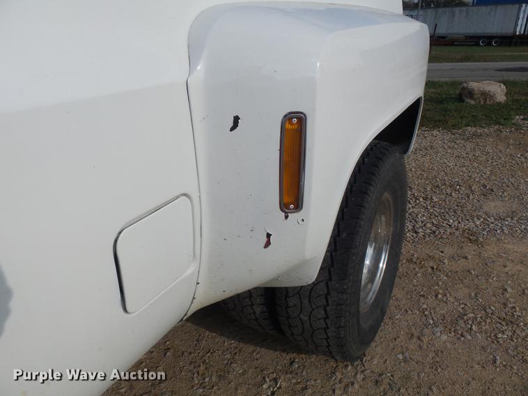 image for item DB6345 1983 Chevrolet Silverado C30 pickup truck