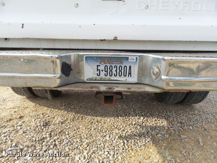 image for item DB6345 1983 Chevrolet Silverado C30 pickup truck