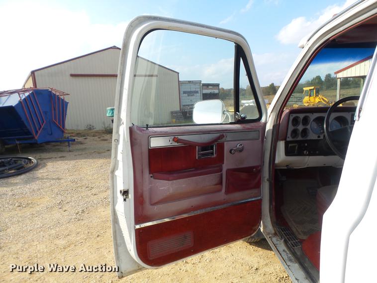 image for item DB6345 1983 Chevrolet Silverado C30 pickup truck