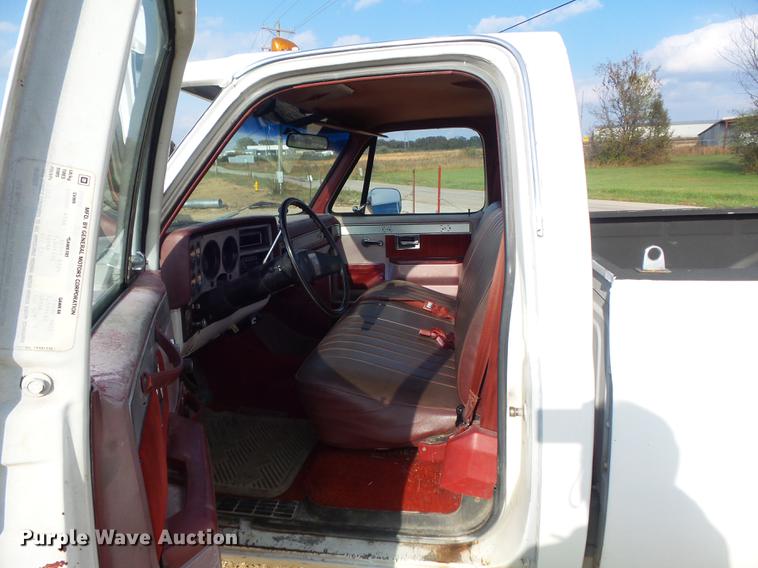 image for item DB6345 1983 Chevrolet Silverado C30 pickup truck