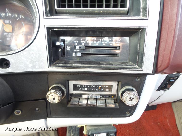 image for item DB6345 1983 Chevrolet Silverado C30 pickup truck