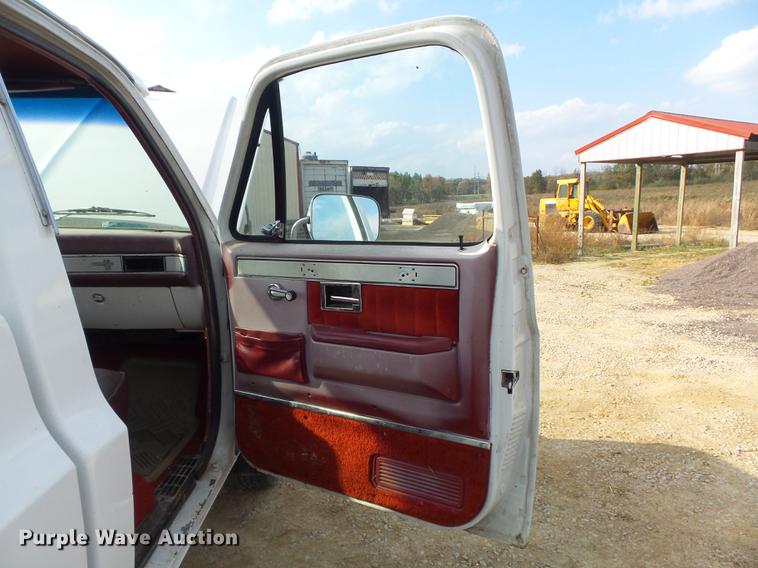 image for item DB6345 1983 Chevrolet Silverado C30 pickup truck