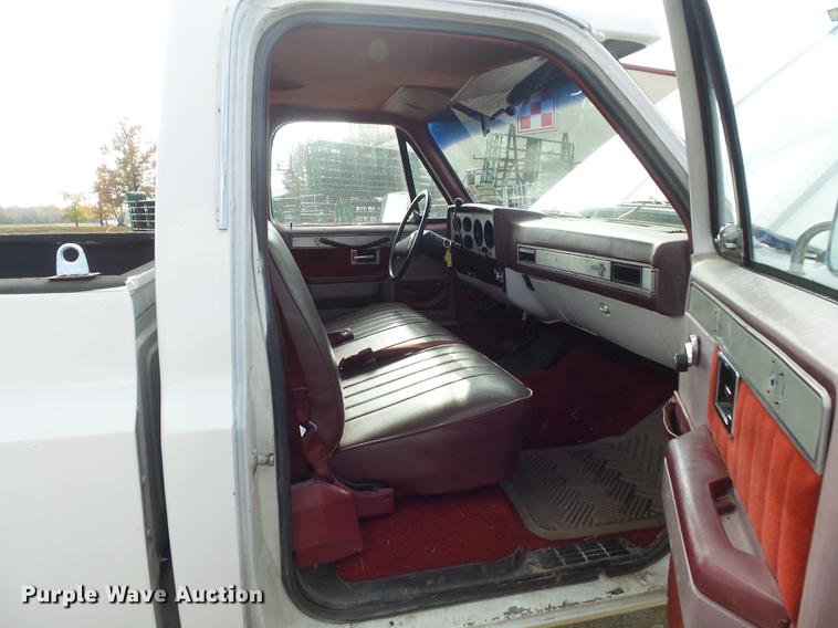 image for item DB6345 1983 Chevrolet Silverado C30 pickup truck