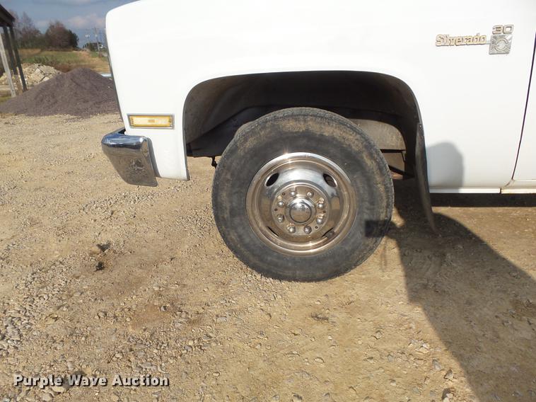 image for item DB6345 1983 Chevrolet Silverado C30 pickup truck