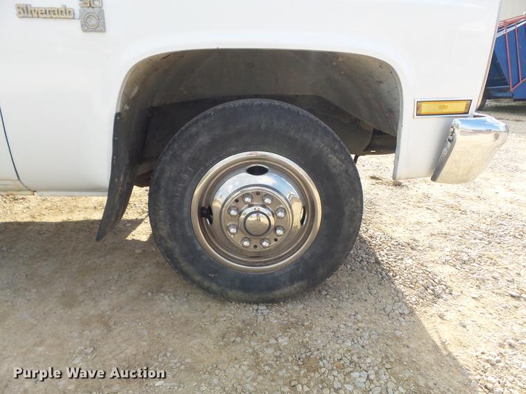 image for item DB6345 1983 Chevrolet Silverado C30 pickup truck