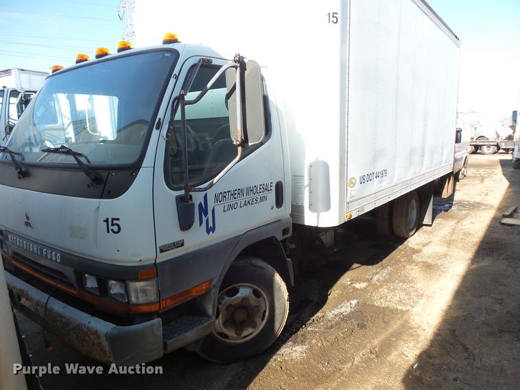 image for item DB8008 2001 Mitsubishi Fuso FE box truck