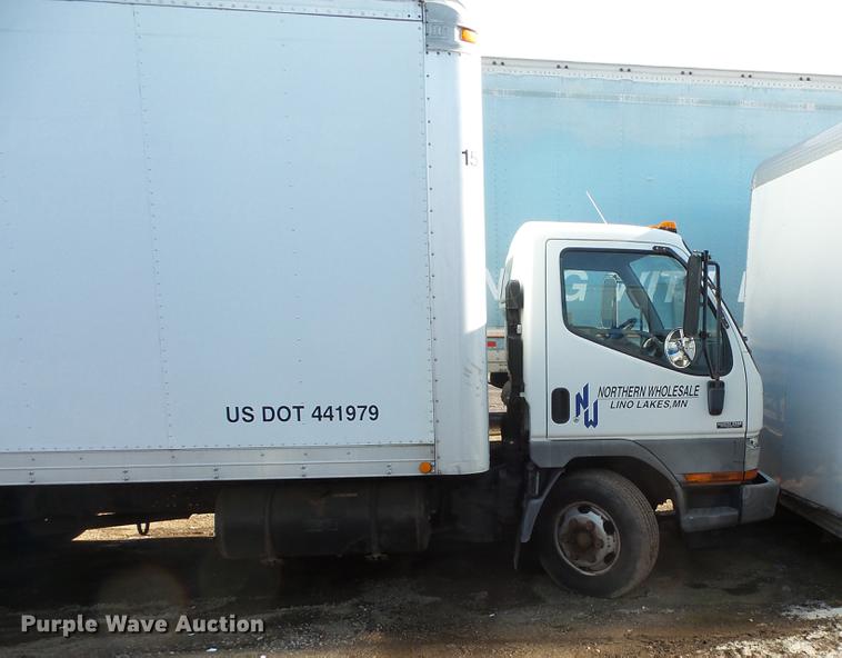 image for item DB8008 2001 Mitsubishi Fuso FE box truck