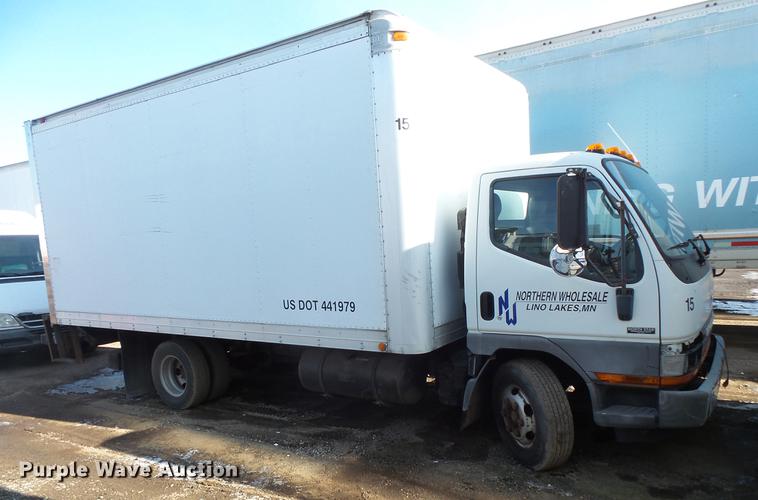 image for item DB8008 2001 Mitsubishi Fuso FE box truck