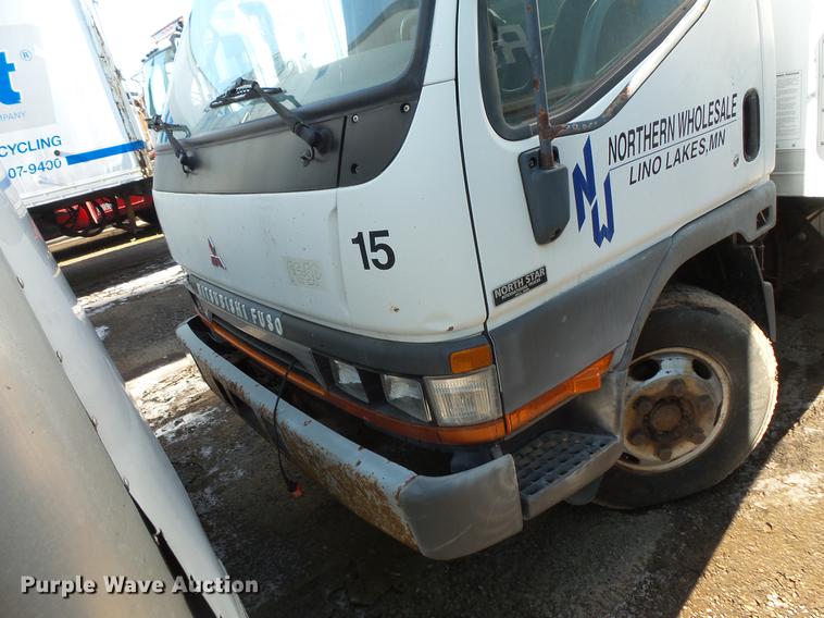 image for item DB8008 2001 Mitsubishi Fuso FE box truck