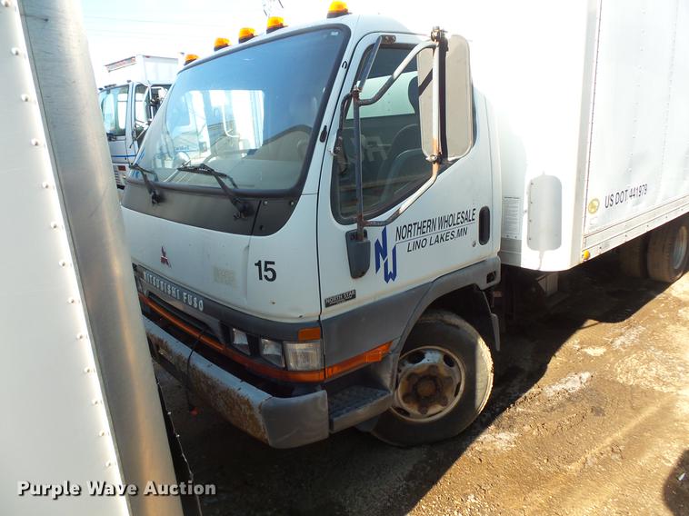 image for item DB8008 2001 Mitsubishi Fuso FE box truck