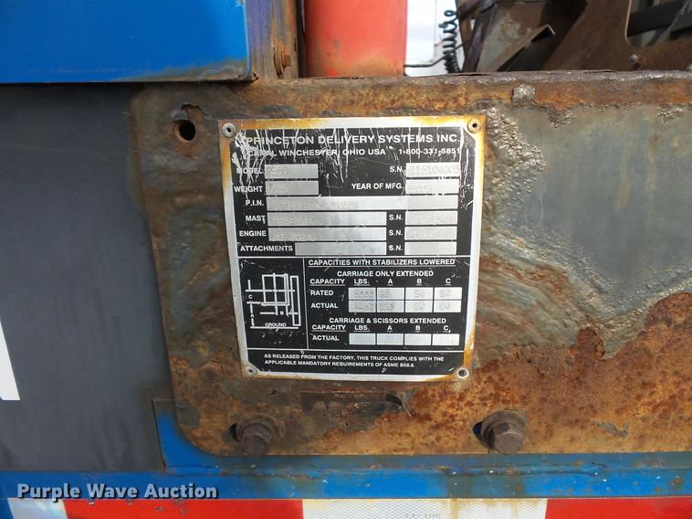 image for item DB8012 2005 Princeton PB50 forklift