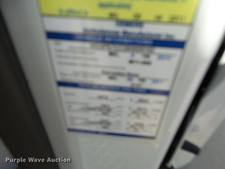 image for item DB9911 2011 Mercedes Benz Sprinter 2500 ambulance