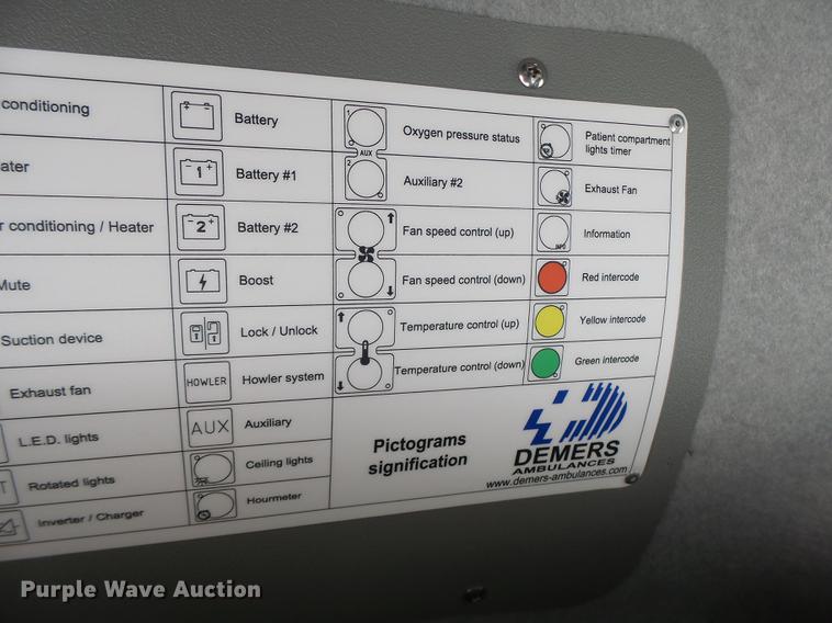 image for item DB9911 2011 Mercedes Benz Sprinter 2500 ambulance