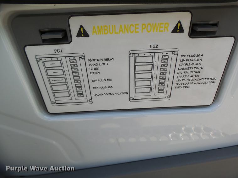 image for item DB9911 2011 Mercedes Benz Sprinter 2500 ambulance