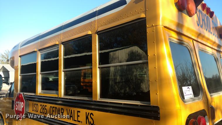 image for item DC0767 2004 Chevrolet Express G3500 Blue Bird school bus