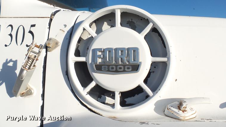 image for item DC1827 1983 Ford 8000 truck cab and chassis