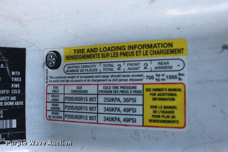 image for item DC3660 2010 Ford Transit Connect van