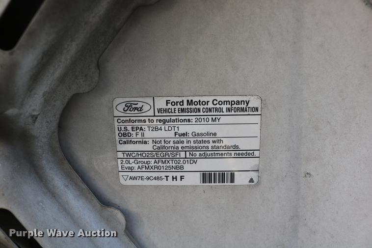 image for item DC3661 2010 Ford Transit Connect van