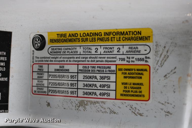 image for item DC3663 2010 Ford Transit Connect van