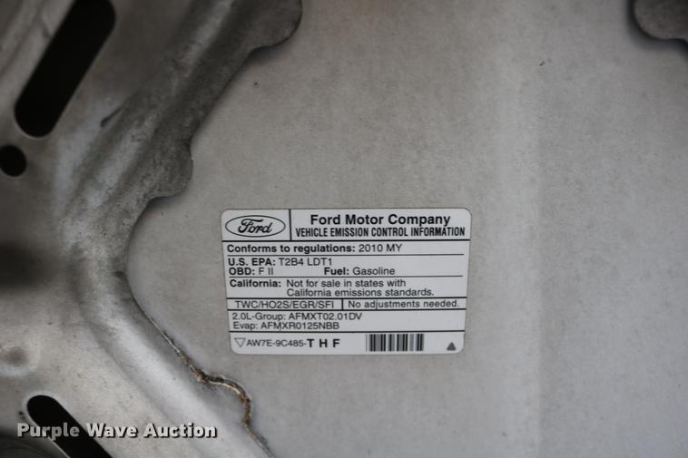 image for item DC3667 2010 Ford Transit Connect van