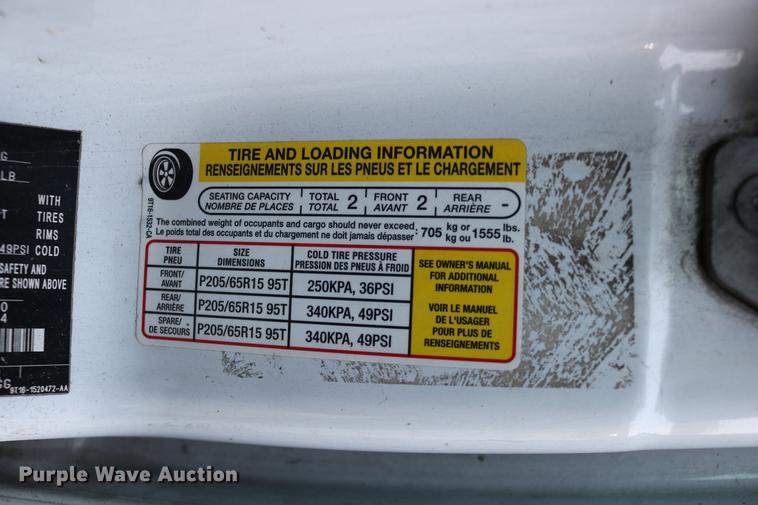 image for item DC3667 2010 Ford Transit Connect van