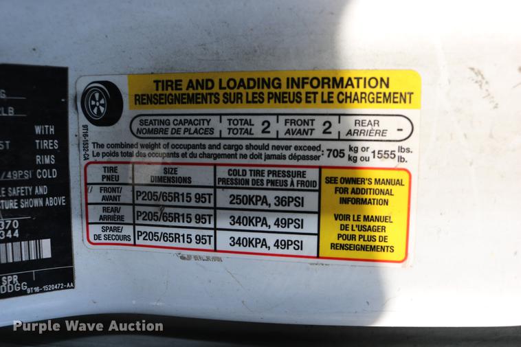 image for item DC3673 2010 Ford Transit Connect van