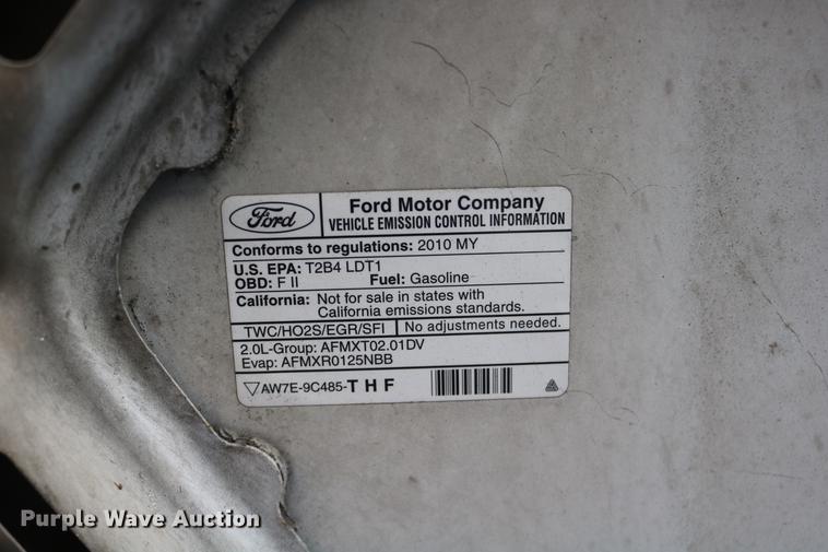 image for item DC3674 2010 Ford Transit Connect van