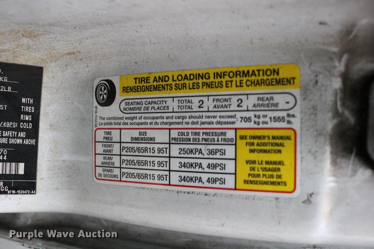 image for item DC3678 2010 Ford Transit Connect van