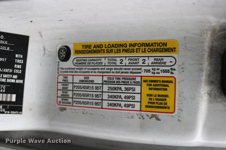 image for item DC3684 2010 Ford Transit Connect van