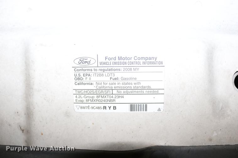 image for item DC3686 2008 Ford F150 pickup truck