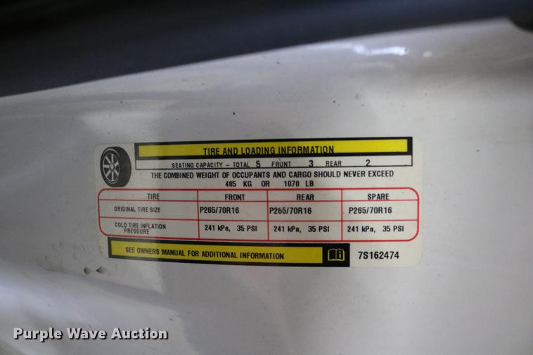 image for item DC3687 2007 Dodge Dakota Quad Cab pickup truck