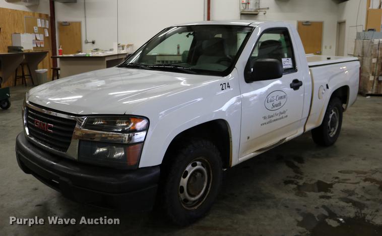 image for item DC3691 2007 GMC Canyon pickup truck