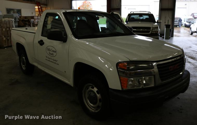 image for item DC3691 2007 GMC Canyon pickup truck