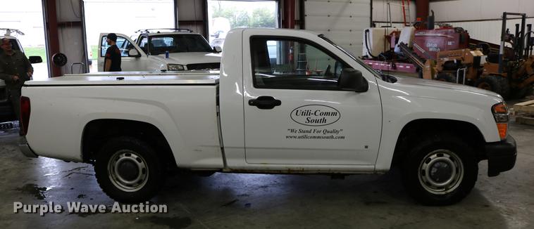 image for item DC3691 2007 GMC Canyon pickup truck