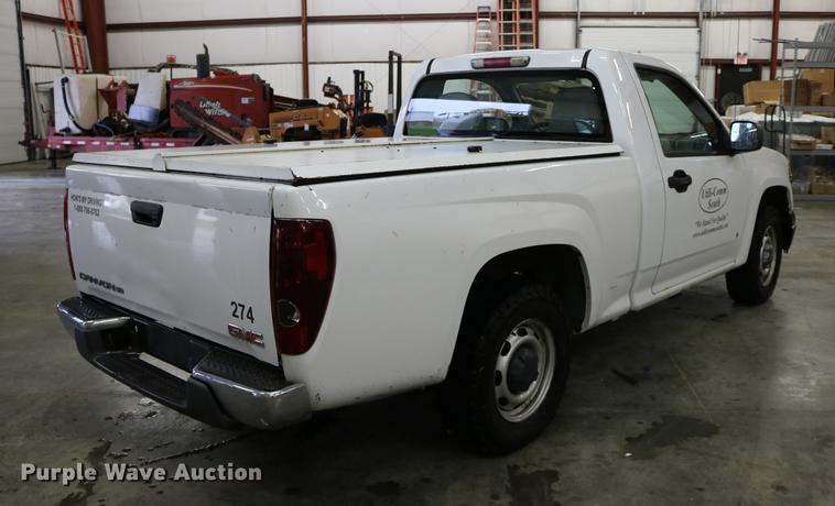 image for item DC3691 2007 GMC Canyon pickup truck