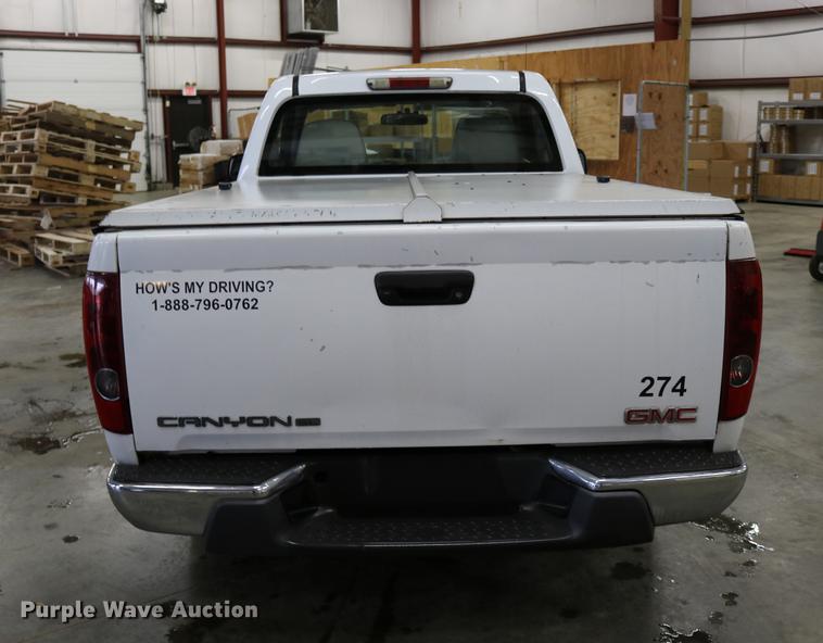 image for item DC3691 2007 GMC Canyon pickup truck