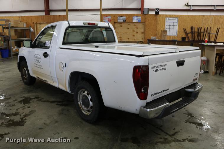 image for item DC3691 2007 GMC Canyon pickup truck