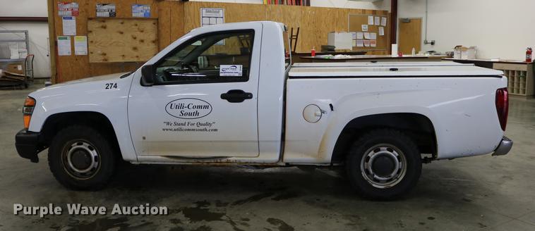 image for item DC3691 2007 GMC Canyon pickup truck