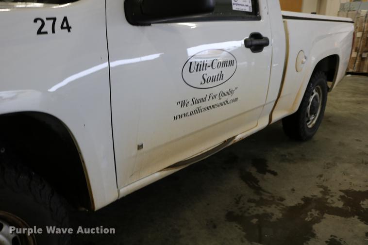 image for item DC3691 2007 GMC Canyon pickup truck